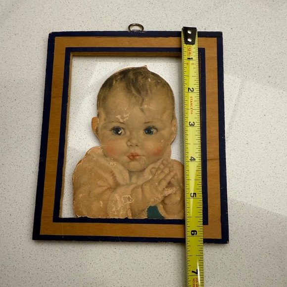 Vintage Baby Portrait Wall Art Charlotte Becker Baby Print 1935 - Picture 9 of 9